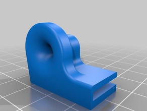 ender 3 pro pequeno filamento de guia Impressora 3d acessórios creality ender3 3d print model - Mito3D