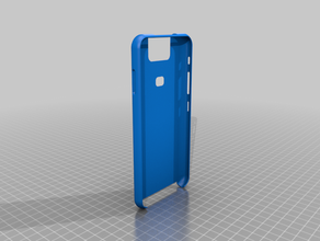 asus zenfone 6 caso zs630kl telefono cellulare capovolgere la fotocamera 3 3d print model - Mito3D