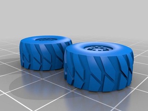 wheels vehicles 3d print model - Mito3D