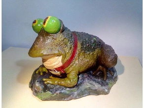 hypnorock hypnotoad le creature 3d print model - Mito3D