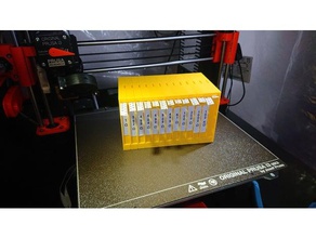 smd resistor tape container 3d printing box 3d print model - Mito3D