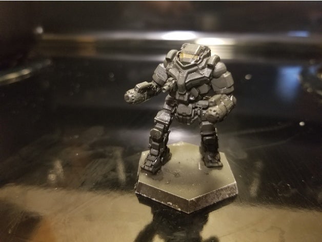 mwo stile balestra modello di robot battletech 3D print model - Mito3D