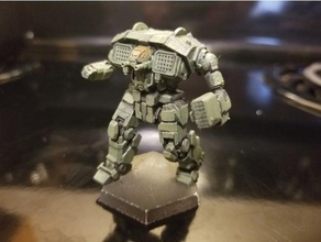 mwo style salamander model robots battletech 3d print model - Mito3D