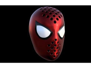 spider-man faceshell far home props 3d print model - Mito3D