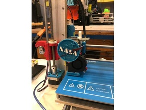 nasa extruder rotation visualizer spinner prusa 3d printer accessories indicator 3d print model - Mito3D