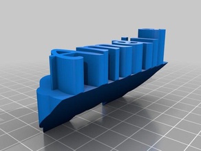 amelie office kundengebundene 3d print model - Mito3D