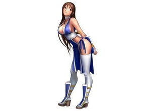 kasumi doa video games ninja sexy 3d print model - Mito3D