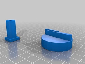 house fan dial replacement parts 3d print model - Mito3D