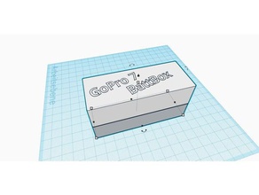 gopro 7 batterie de cas L'impression 3d 3d print model - Mito3D