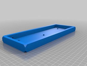truncated cube - geometric 60 keyboard case computer mechanical keyboards 3d print model - Mito3D