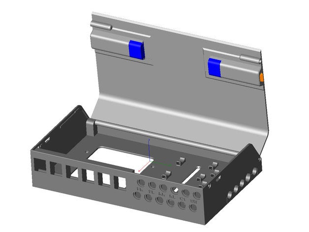 av de montaje en pared descanso cuadro keystone conectores tipo banana el audio clavija breakout casa la caja 3D print model - Mito3D