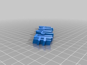 t3 keychains customized 3d print model - Mito3D