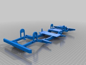 gelande ii chassis r c vehicles 3d print model - Mito3D