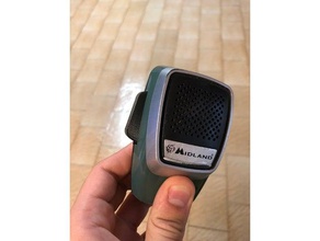 button cb midland 3d printer accessories microphone 3d print model - Mito3D