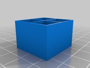 4cube 10x10x15 - Organisation kundengebundene 3d print model - Mito3D