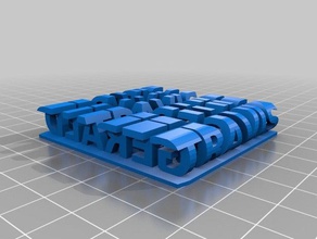 travis gerald heykeller özelleştirilmiş 3d print model - Mito3D