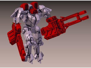 xv-9 fases de iones pack actualización juguetes y accesorios juego battlesuit crisis demanda tau warhammer 40k 3d print model - Mito3D