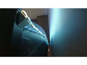 philips hue-Licht-Streifen, 45-Grad-clip diy led-Licht hue 3d print model - Mito3D