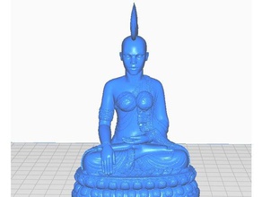 storm buddha x-men marvel collection sculptures bust comics remix statue xmen x men 3d print model - Mito3D