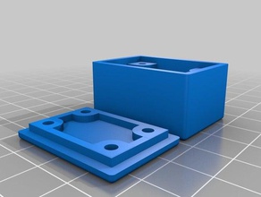 meine angepasste Projekt-box Deckel Schrauben - Elektronik kundengebundene 3d print model - Mito3D