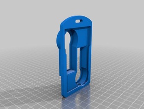 dual rsa token porta badge La stampa 3d la carta di identità d'identità hoder sicuro secureid 3d print model - Mito3D