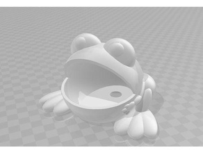 pas votre grand-mère éponge grenouille cuisine et salle à manger 3d print model - Mito3D