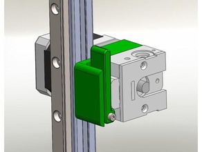 bulldog alanında tutucu 2020 profili 3d yazıcı ekstruder xl 3d print model - Mito3D