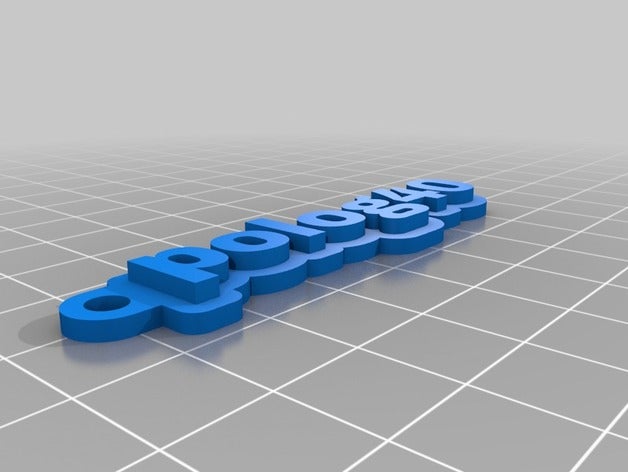 polog40 keychains customized 3D print model - Mito3D