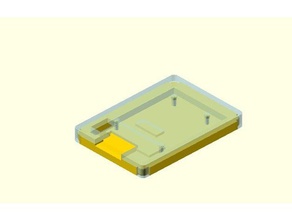 rfid-rc522 caso nfc openscad rfid 3d print model - Mito3D