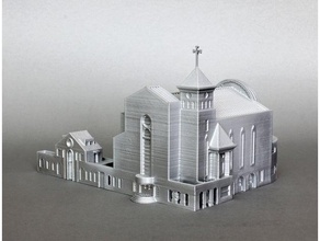 suseo Kathedrale Gebäude & Strukturen katholisch Kirche 3d print model - Mito3D