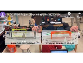 stem build better bridge engineering 3d print model - Mito3D