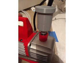 bomba de vacío filtro aceite Impresora 3d accesorios el filamento la secadora 3d print model - Mito3D