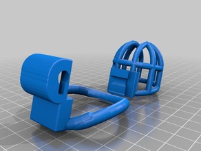 meu personalizados 18+ nsfw paramétrico castidade gaiola porta-ferramentas & caixas personalizado 3d print model - Mito3D