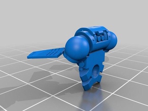 grav chute adereços 3d print model - Mito3D