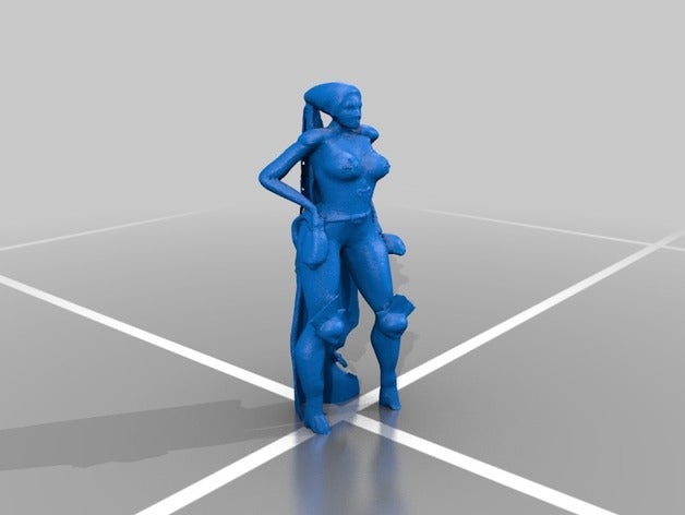 Schwester famulous Menschen 3D print model - Mito3D