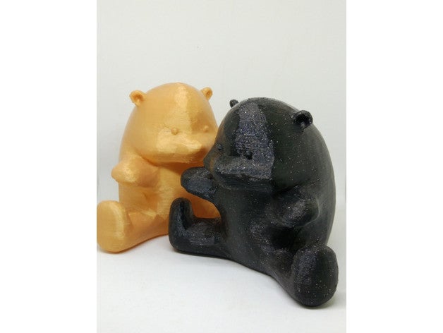 teddy bear oso 3D print model - Mito3D