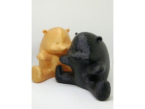 oso de peluche 3d print model - Mito3D