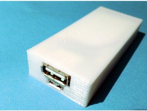 bricolage de puissance la banque téléphone mobile batterie lipo tp5400 usb 3d print model - Mito3D