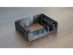 jetson nano case simply pure electronics box cover enclosure housing nvidia 3d print model - Mito3D