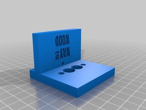 jig doweling özelleştirilmiş duo diy 3d print model - Mito3D