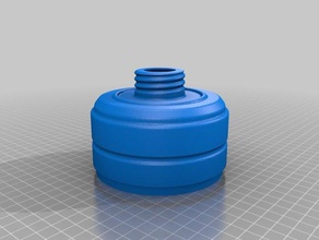 40mm gost bdsm aroma de filtro 3d print model - Mito3D