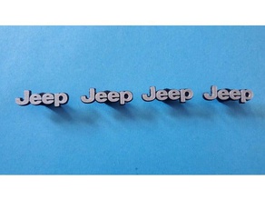 jeep valve stem cap automotive 3d print model - Mito3D
