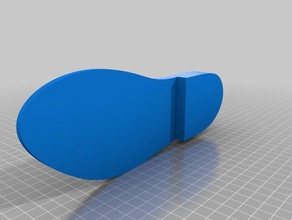 outsole right 3d printing 3d print model - Mito3D