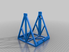 stand track supporting 300mm spools multiple mechanism auto-rewind spool holder 3d printer accessories 3d print model - Mito3D