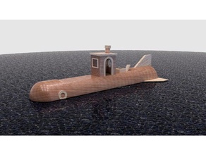 benchy-submarino La impresión en 3d de las pruebas 3d print model - Mito3D