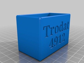 trodat printy 4912 stamp cover office case 3d print model - Mito3D