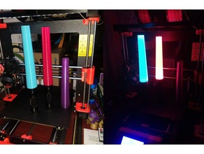 Brenner-Abdeckung Licht-Säbel Spielzeug & game Zubehör Lichtschwert 3d print model - Mito3D