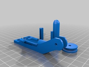 ender 3 pro filament guide cleaner edit v2 3d printing alu extruder creality 3d print model - Mito3D