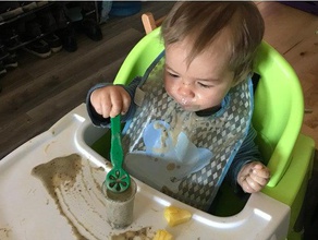 bambino immergendo il cucchiaio cucina & sala da pranzo baby dip a immersione flexidip 3d print model - Mito3D