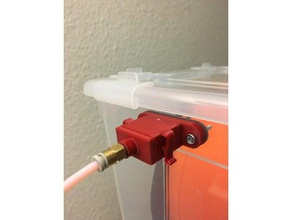 fillament caja seca alimentador + colector de polvo Impresora 3d accesorios cuadro el embrague seco drybox filtro almacenamiento 3d print model - Mito3D
